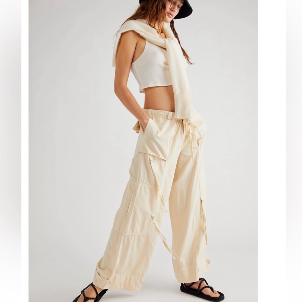 Free People One Step Ahead Parachute Pants